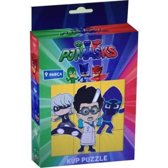 PJ Mask (Pijamaskeliler) Eğitici Küp Puzzle/Yapboz
