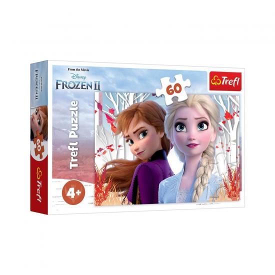 Elsa Frozen II Büyülü Dünya Kutulu Puzzle/Yapboz 60’parça