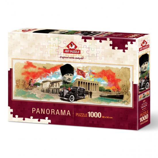 Atatürk Kolajı 1000 Parça Panorama Puzzle