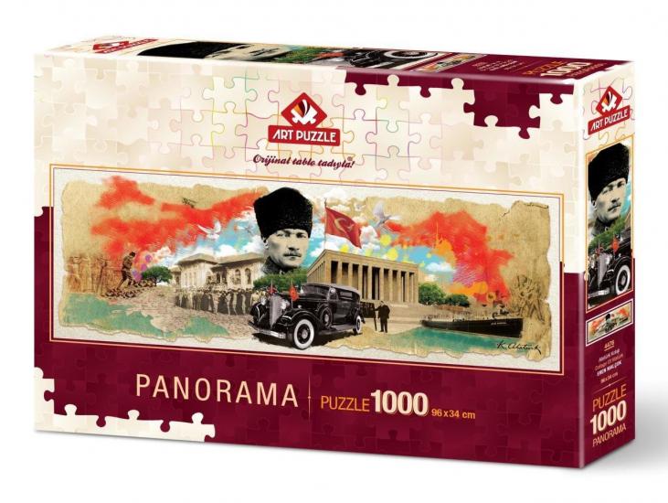 Atatürk Kolajı 1000 Parça Panorama Puzzle