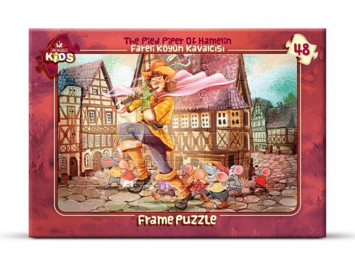 Fareli Köyün Kavalcısı Frame Puzzle/Yapboz 48 Parça