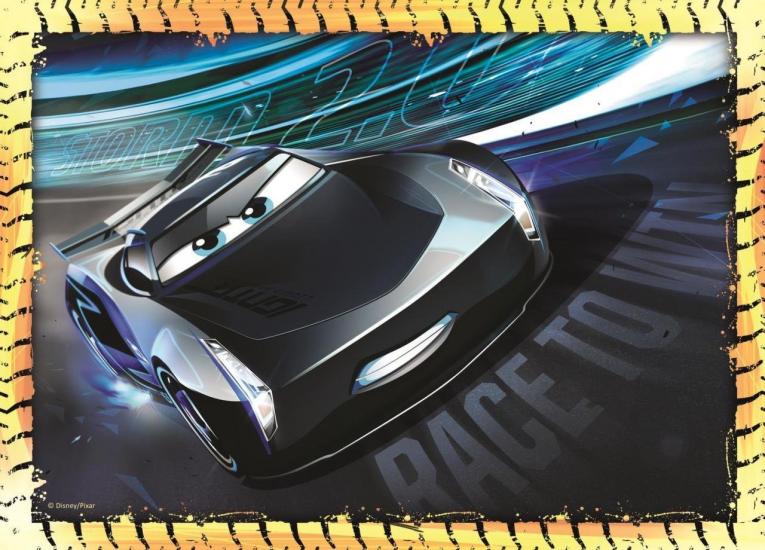 Cars 3 Yarışa Hazır Kutulu (CARS 3, READY TO RACE - 4IN1) 4’lü Puzzle/Yapboz