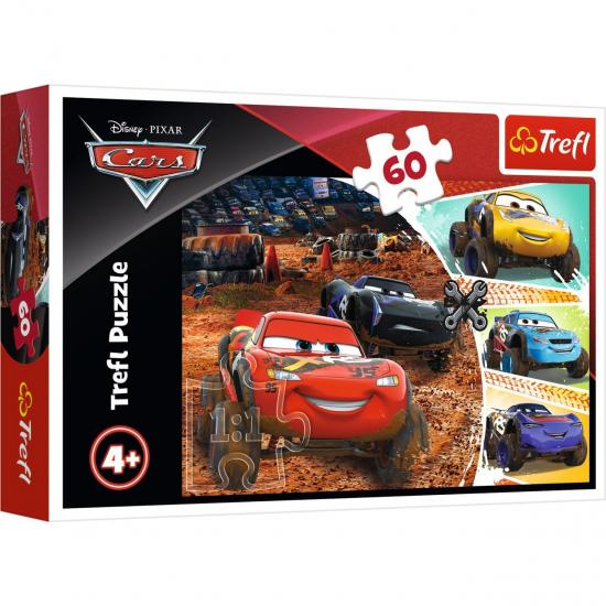 Cars Şimşek McQueen ve Arkadaşları (LIGHTNING MCQUEEN WITH FRIENDS) Puzzle/Yapboz 60’parça