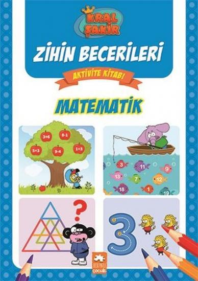 Kral Şakir Zihin Becerileri Eğitici Öğretici Aktivite Kitabı (Matematik)