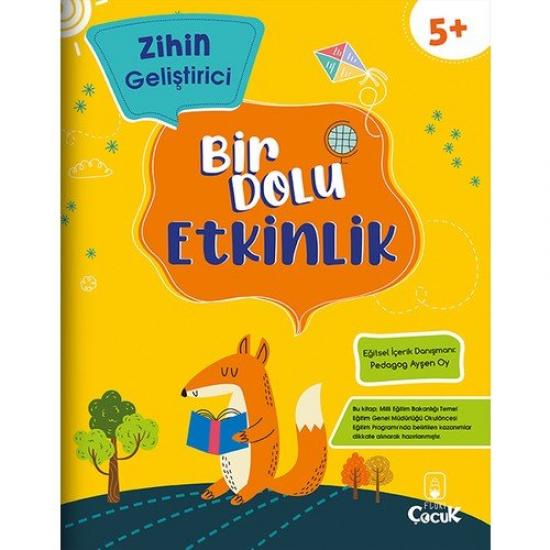 5 - 6 Yaş Bi Dolu Etkinlik Okul Öncesi Eğitici Aktivite Seti (5 Kitap)