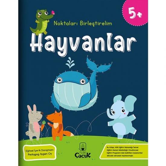 5 Yaş Noktaları Birleştirelim Okul Öncesi Eğitici Aktivite Seti (5 Kitap)