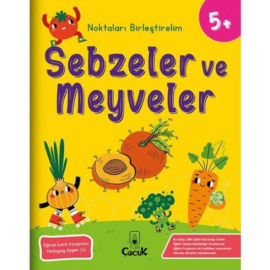 4 Yaş Noktaları Birleştirelim Okul Öncesi Eğitici Aktivite Seti (5 Kitap)