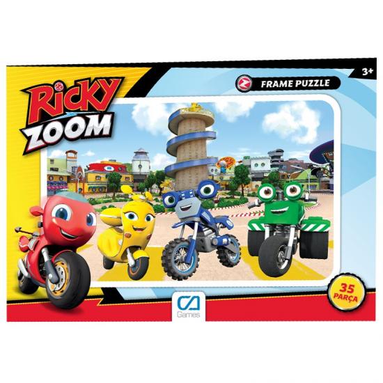Ricky Zoom 35 Parça Frame Puzzle/Yapboz (Riki Zum)