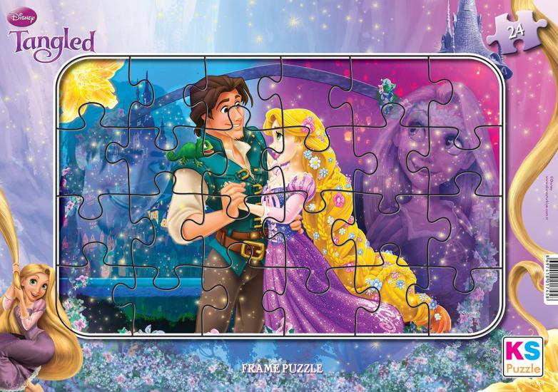 Tangled (Rapunzel) Puzzle/Yapboz 24 Parça