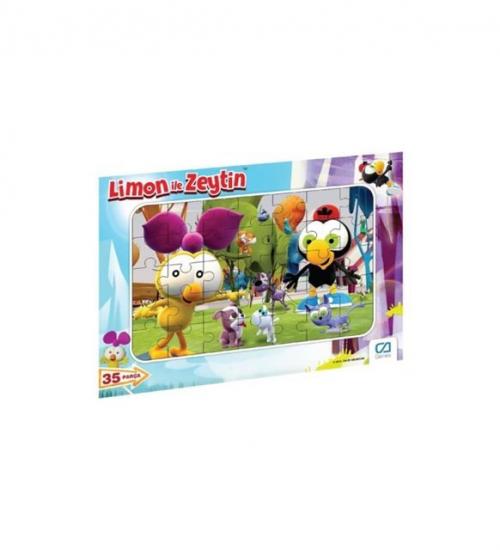 Limon ile Zeytin - Frame Puzzle/Yapboz 35 Parça