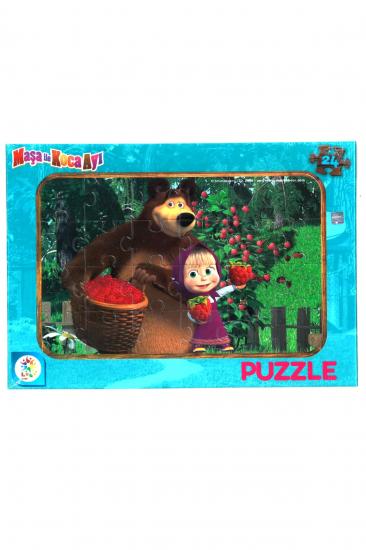 Maşa ile Koca Ayı 24 Parça Lisanslı Puzzle/Yapboz