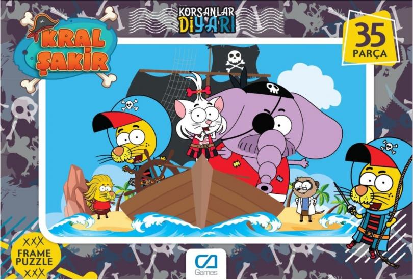 Kral Şakir 2’li Lisanslı Frame Puzzle/Yapboz Set