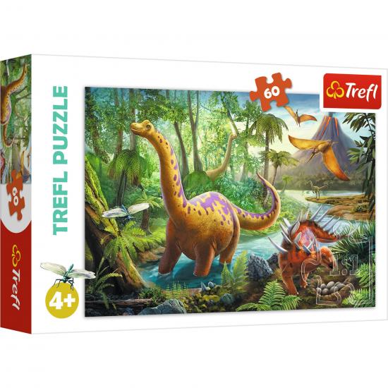 Dinozorların Göçü (Dinosaur Migration) 60 Parça Lisanslı Puzzle/Yapboz
