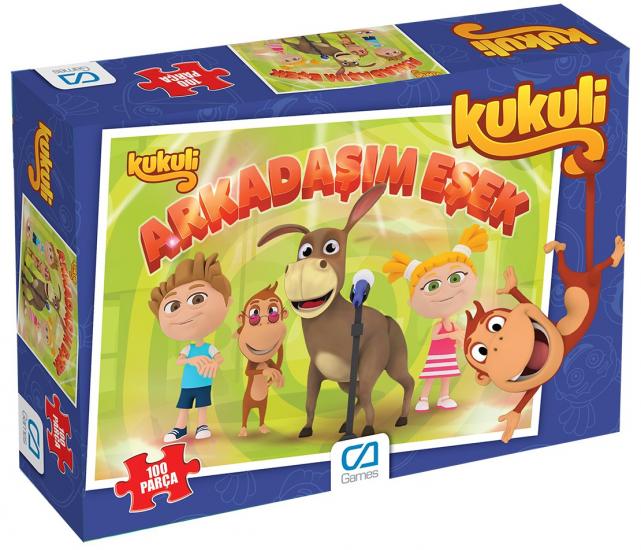 Kukuli Kutulu Puzzle/Yapboz 100 parça