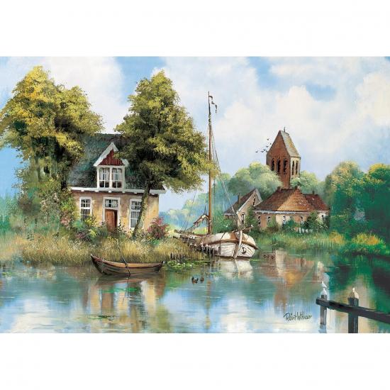 Eve Dönüş Kutulu Yetişkin Puzzle/Yapboz 1000 Parça