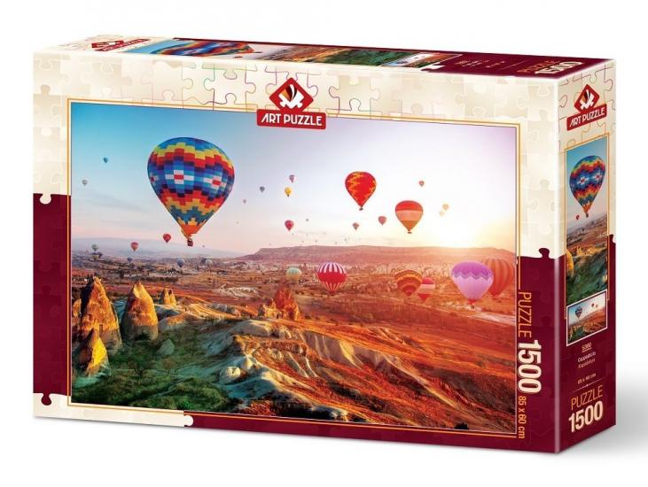 Kapadokya Kutulu Yetişkin Puzzle/Yapboz 1500 Parça