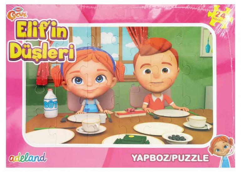 TRT Çocuk Elif’in Düşleri Frame Puzzle/Yapboz 24 Parça