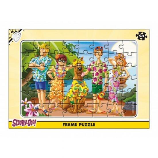 Scooby-Doo 48 Parça Lisanslı Frame Puzzle/Yapboz