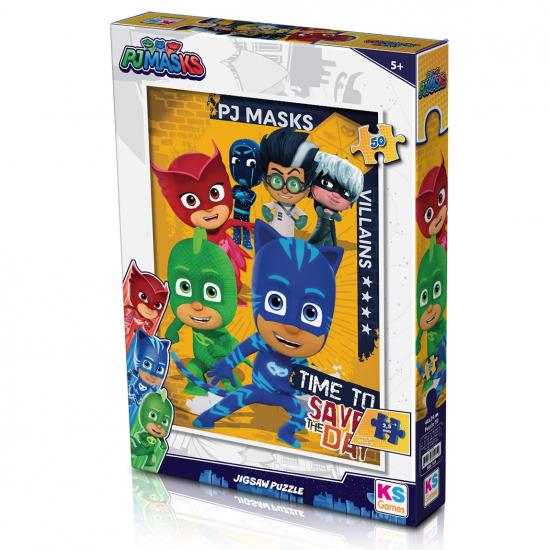 Pj Mask Pijamaskeliler Kutulu Puzzle 50 Parça