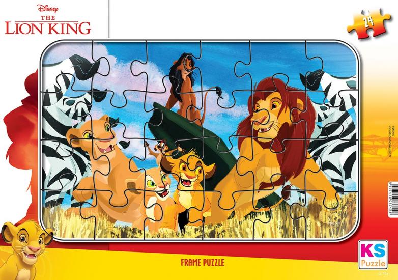 Aslan Kral (Lion King) 24 Parça Puzzle/Yapboz