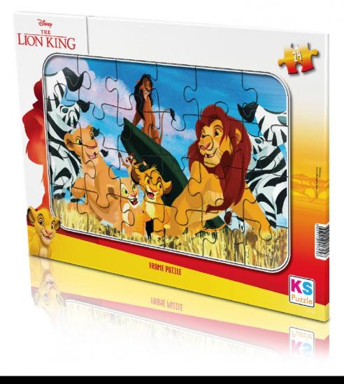 Aslan Kral (Lion King) 24 Parça Puzzle/Yapboz