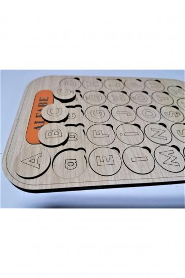 Eğitici Ahşap Harfler İle Alfabeyi Öğreniyorum (Bultak/Puzzle)