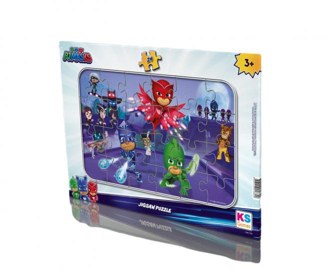 PJ MASKS Pijamaskeliler Frame Puzzle/Yapboz 24 Parça
