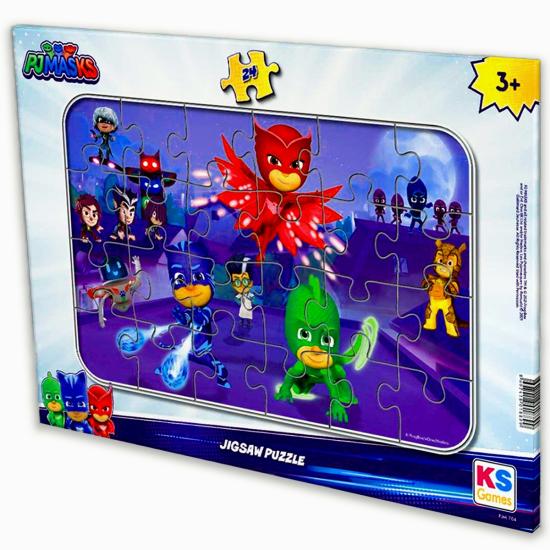 PJ MASKS Pijamaskeliler Frame Puzzle/Yapboz 24 Parça