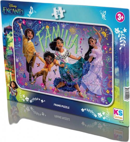 24 parça Lisanslı Frame Puzzle/Yapboz Encanto Mirabel (Disney)