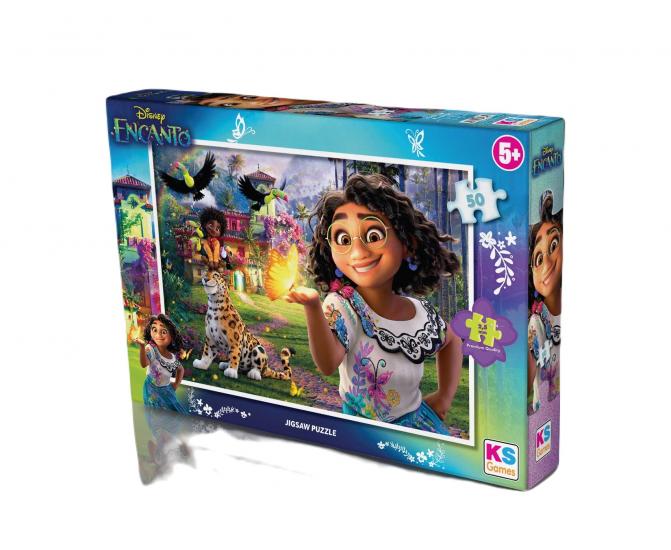 Disney Encanto Mirabel 50 parça Lisanslı Frame Puzzle/Yapboz