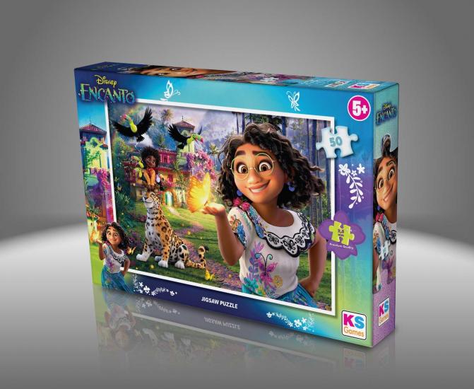 Disney Encanto Mirabel 50 parça Lisanslı Frame Puzzle/Yapboz