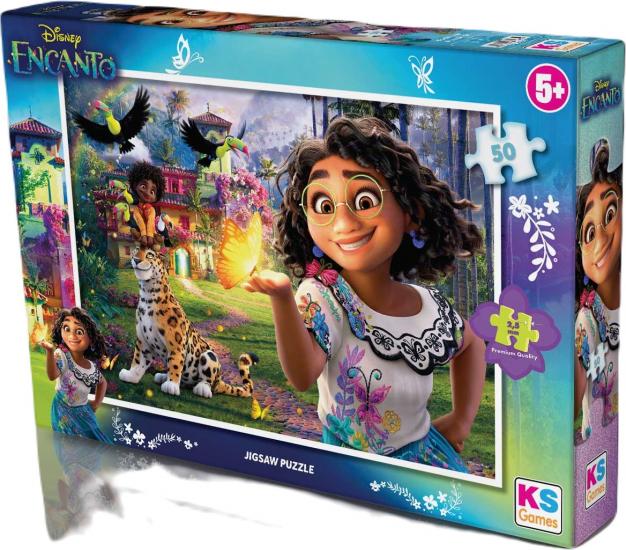 Disney Encanto Mirabel 50 parça Lisanslı Frame Puzzle/Yapboz