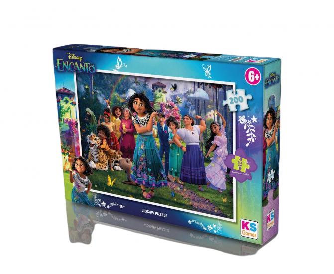 Disney Encanto Mirabel 200 parça Lisanslı Frame Puzzle/Yapboz