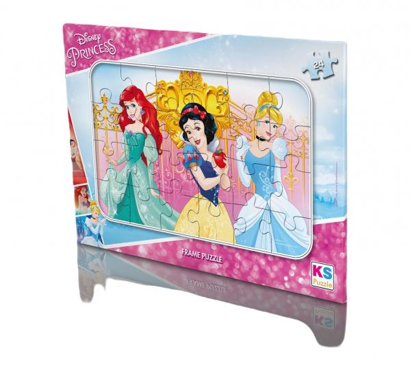 Disney Princess Frame Puzzle Yapboz 24 Parça