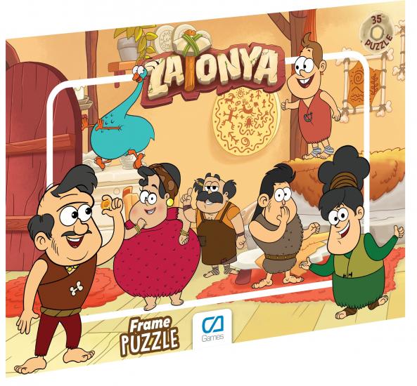Zatonya Lisanslı Frame Puzzle/Yapboz (35 Parça)