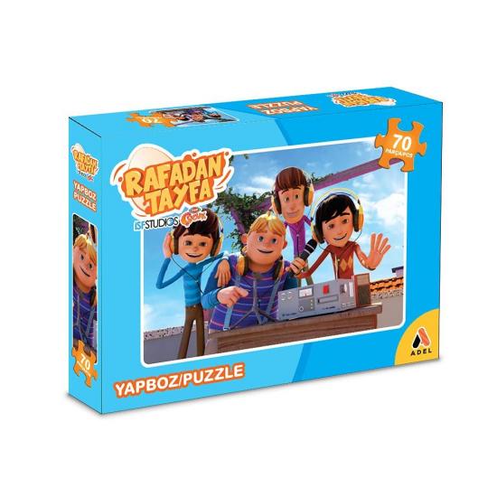 Rafadan Tayfa + Maşa ile Koca Ayı 2 li Lisanslı Puzzle/Yapboz Set