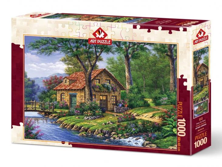 Huzurun Kıyısında Tablo Tadında Yetişkin Puzzle/Yapboz 1000’parça