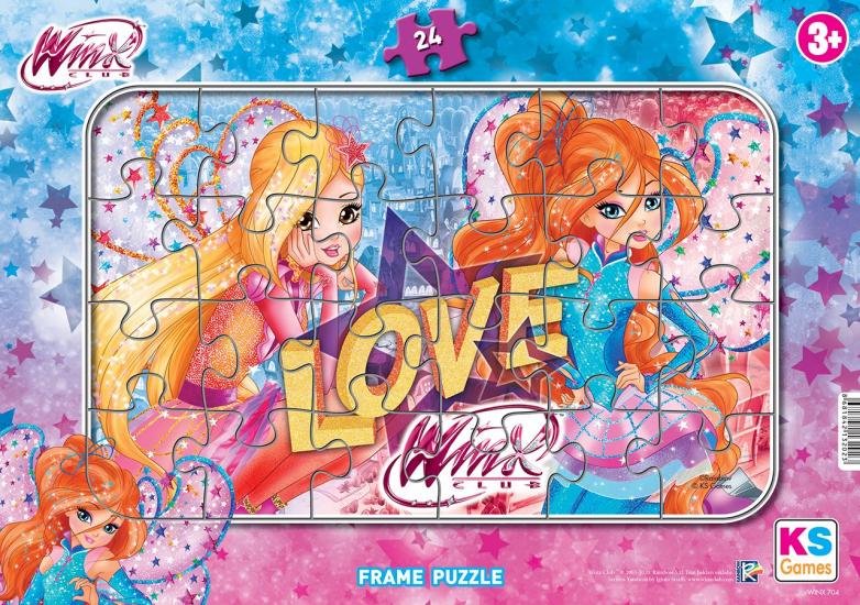 Disney Winx Lisanslı Frame Puzzle Yapboz 24 Parça