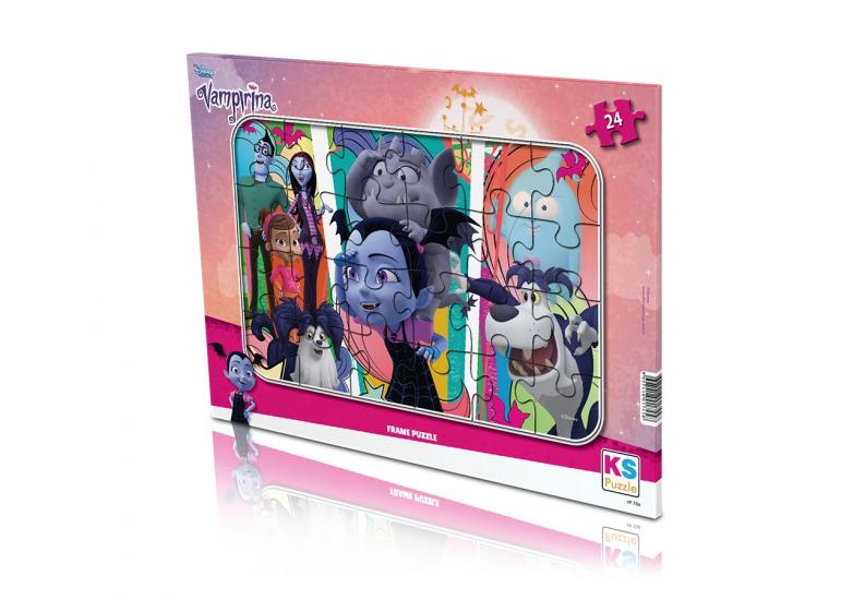 Disney Vampirina Lisanslı Frame Puzzle Yapboz 24 Parça