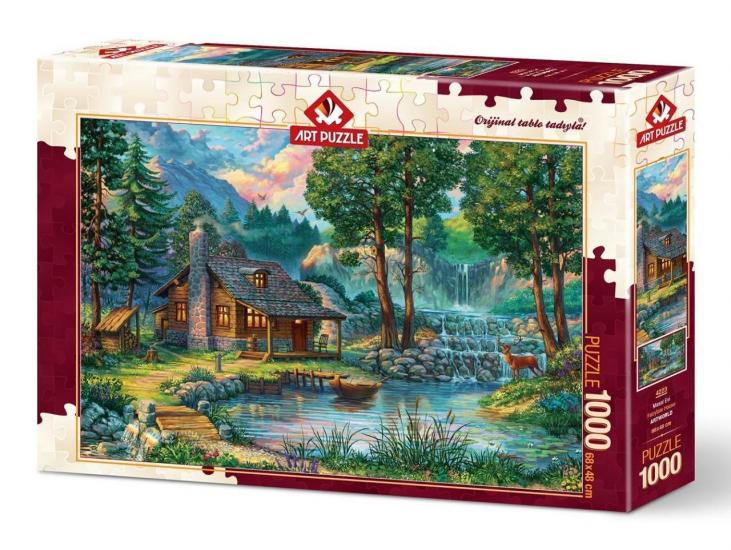 Masal Evi Tablo Tadında Yetişkin Puzzle/Yapboz 1000’parça