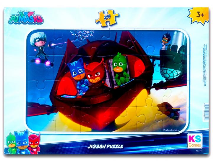 Ks Pj Masks 24 parça Frame Puzzle/Yapboz