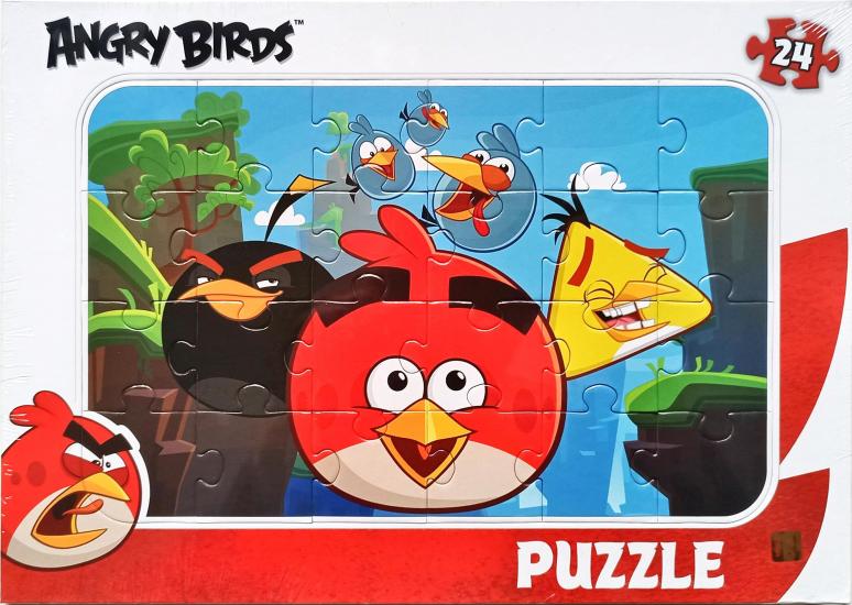 Angry Birds Lisanslı Frame Puzzle/Yapboz 24 Parça
