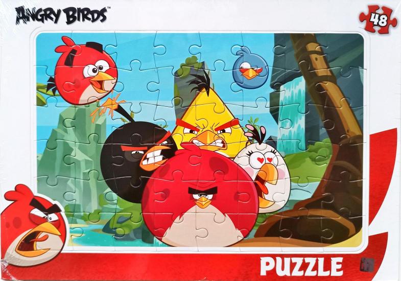 Angry Birds Lisanslı Frame Puzzle/Yapboz 48 Parça