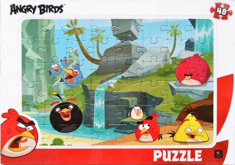 Angry Birds Lisanslı Frame Puzzle/Yapboz 48 Parça