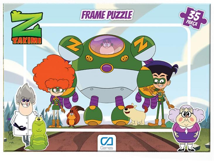 TRT Çocuk Ca Games Z Takımı Puzzle/Yapboz 35 Parça