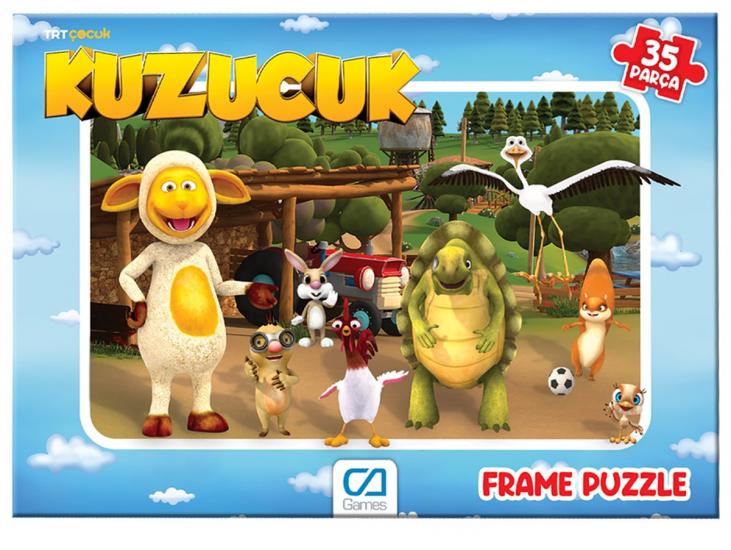 TRT Çocuk Ca Games Kuzucuk Puzzle/Yapboz 35 Parça