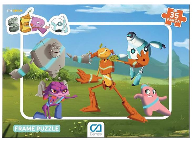 TRT Çocuk Ca Games Ser-O Puzzle/Yapboz 35 Parça