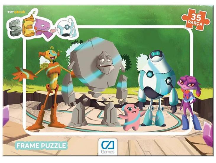 TRT Çocuk Ca Games Ser-O Puzzle/Yapboz 35 Parça