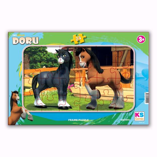 Ks Games Trt Çocuk Doru 24 parça Frame Puzzle/Yapboz 48531254