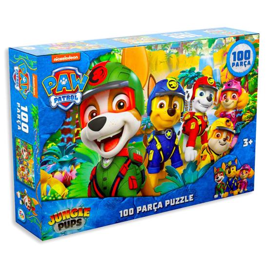 Laço Kids Paw Patrol (Pati Devriyesi) 100 parça Puzzle/Yapboz